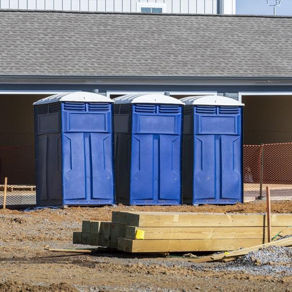 the number of porta potties required for a work site will depend on the size of the site and the number of workers, but job site porta potties can help determine the appropriate amount